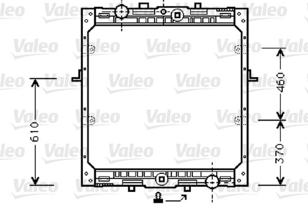 Ψυγείο, ψύξη κινητήρα VALEO 731929