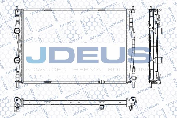 Ψυγείο, ψύξη κινητήρα JDEUS RA0190220