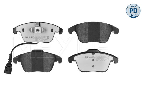 Σετ τακάκια, δισκόφρενα εμπρός
 MEYLE-PD: Advanced performance and design.
