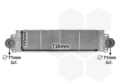 Ψυγείο αέρα υπερπλήρωσης VAN WEZEL 58004233