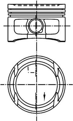 Πιστόνι KOLBENSCHMIDT 99562600