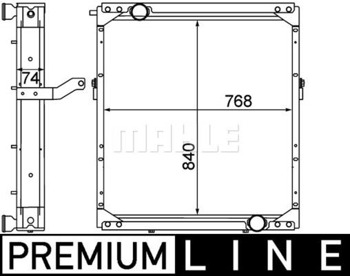 Ψυγείο, ψύξη κινητήρα BEHR CR1553000P