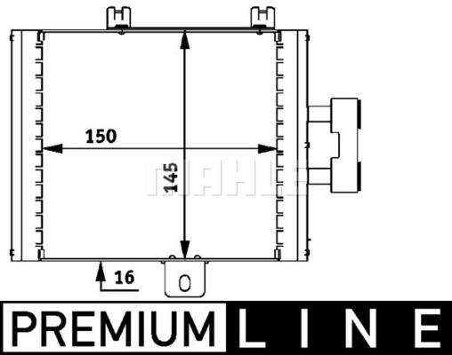 Ψυγείο λαδιού, λάδι κινητήρα BEHR CLC47000P