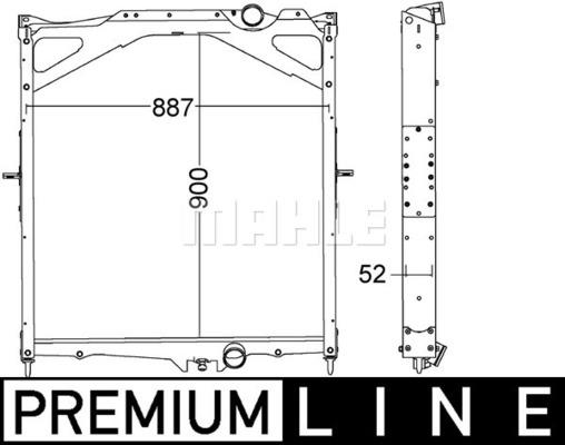 Ψυγείο, ψύξη κινητήρα BEHR CR1556000P