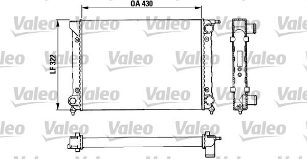 Ψυγείο, ψύξη κινητήρα VALEO 883820