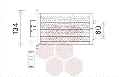 Εναλλάκτης θερμότητας, θέρμανση  VAN WEZEL 82006233