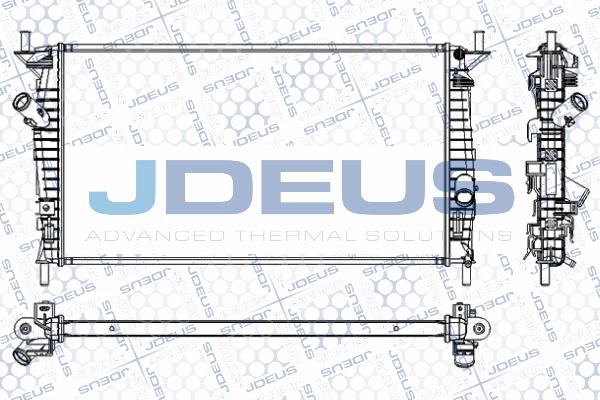 Ψυγείο, ψύξη κινητήρα JDEUS RA0121140