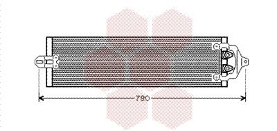 Ψυγείο λαδιού, αυτόμ. κιβ. ταχυτ VAN WEZEL 58003218