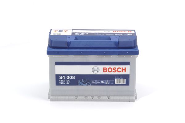 BOSCH ΜΠΑΤΑΡΙΑ S4 BLUE LINE (74Ah/680A) ΔΕΞ. 278x175x190