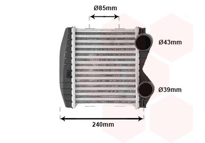 Ψυγείο αέρα υπερπλήρωσης VAN WEZEL 29004003