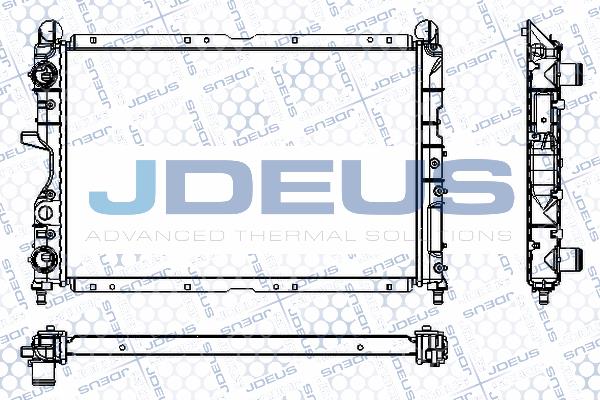 Ψυγείο, ψύξη κινητήρα JDEUS RA0110250