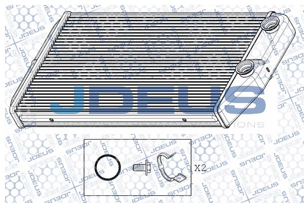 Εναλλάκτης θερμότητας, θέρμανση  JDEUS RA2000170