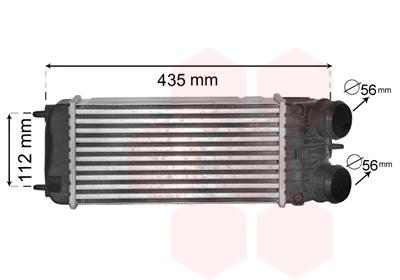 Ψυγείο αέρα υπερπλήρωσης VAN WEZEL 40004353