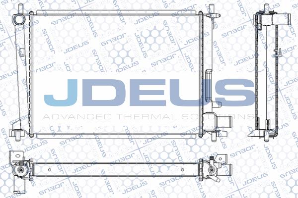 Ψυγείο, ψύξη κινητήρα JDEUS RA0120860