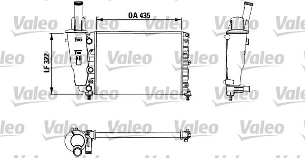 Ψυγείο, ψύξη κινητήρα VALEO 730976