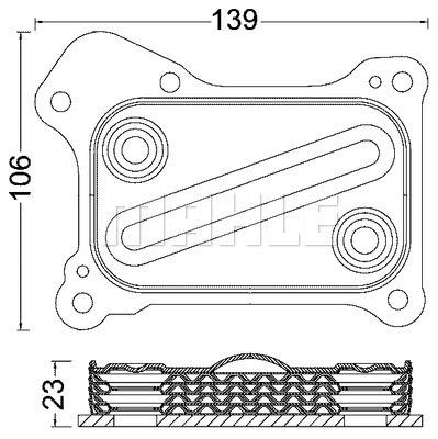 CLC 190 000S/8MO 376 797-061 ΨΥΓΕΙΟ ΛΑΔΙΟΥ Opel Corsa C 1.3CDTI