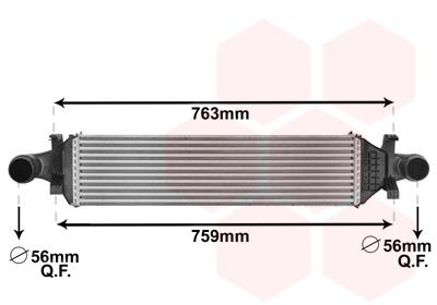 Ψυγείο αέρα υπερπλήρωσης VAN WEZEL 30004659