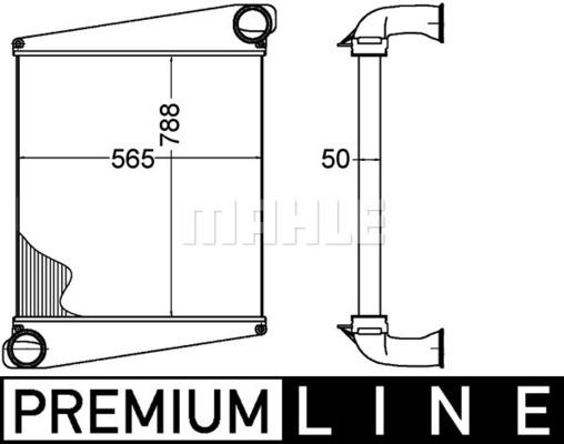 Ψυγείο αέρα υπερπλήρωσης BEHR CI275000P