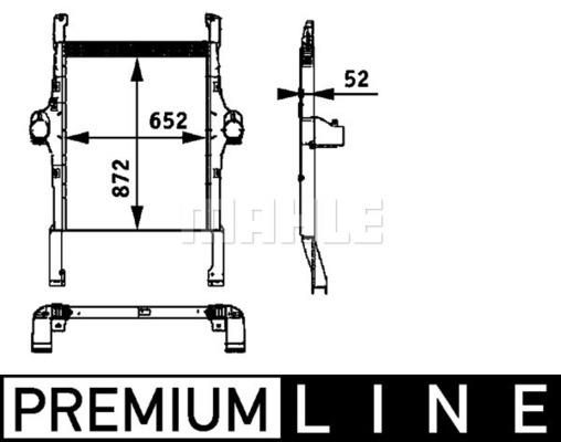 Ψυγείο αέρα υπερπλήρωσης BEHR CI113000P