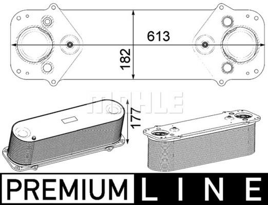 Ψυγείο αέρα υπερπλήρωσης BEHR CI231000P