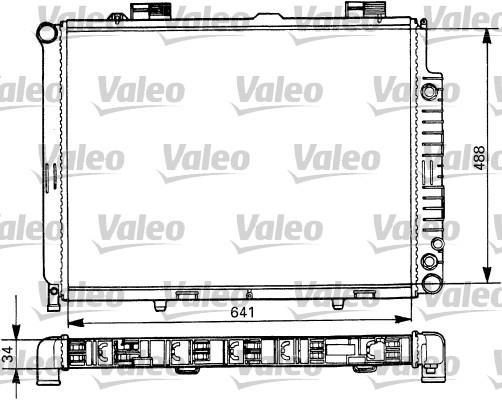 Ψυγείο, ψύξη κινητήρα VALEO 731294