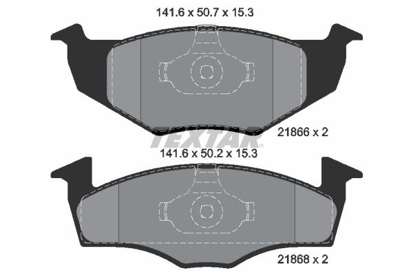 Σετ τακάκια, δισκόφρενα EICHER 1H0698151B