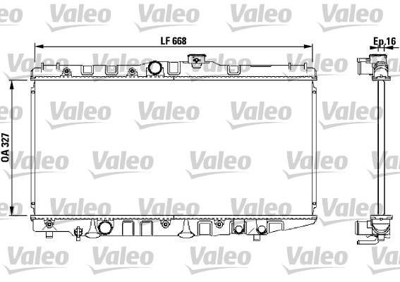 Ψυγείο, ψύξη κινητήρα VALEO 730471