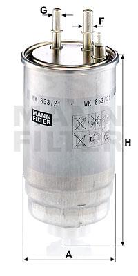 Φίλτρο καυσίμων MANN-FILTER WK85321