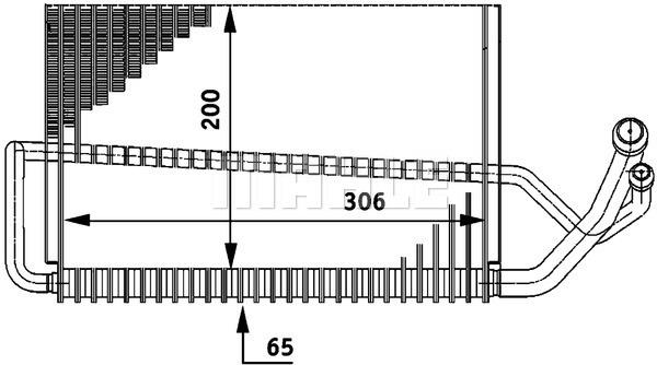 Εξαεριωτής, σύστημα κλιματισμού BEHR AE56000P