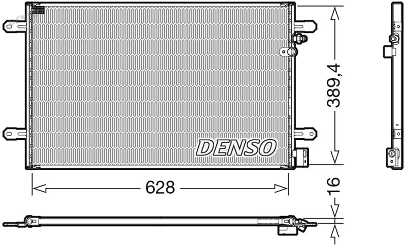Συμπυκνωτής AC DENSO DCN02037