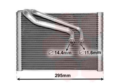 Εξαεριωτής, σύστημα κλιματισμού VAN WEZEL 1700V443