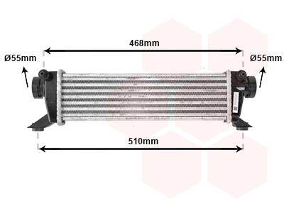 Ψυγείο αέρα υπερπλήρωσης VAN WEZEL 30004261