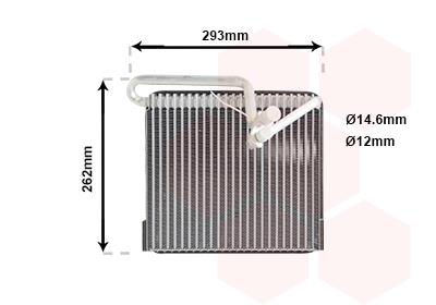 Εξαεριωτής, σύστημα κλιματισμού VAN WEZEL 3700V372