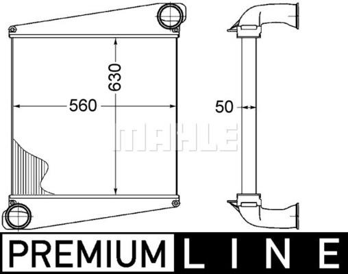 Ψυγείο αέρα υπερπλήρωσης BEHR CI273000P