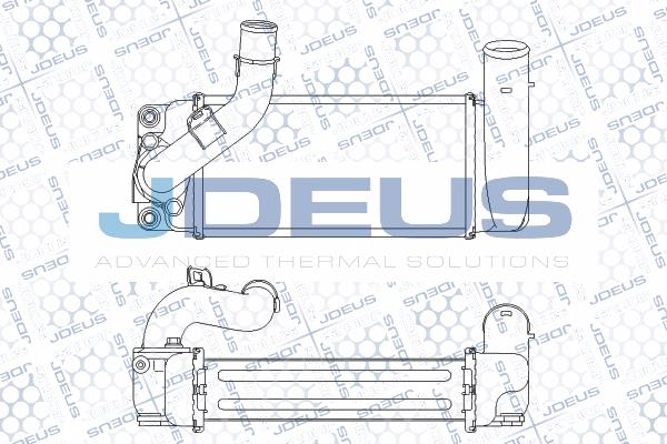 Ψυγείο αέρα υπερπλήρωσης JDEUS RA8280180