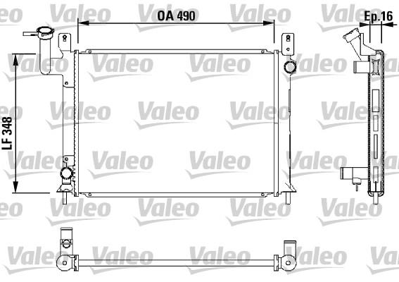 Ψυγείο, ψύξη κινητήρα VALEO 730406