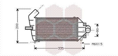 Ψυγείο αέρα υπερπλήρωσης VAN WEZEL 37004262