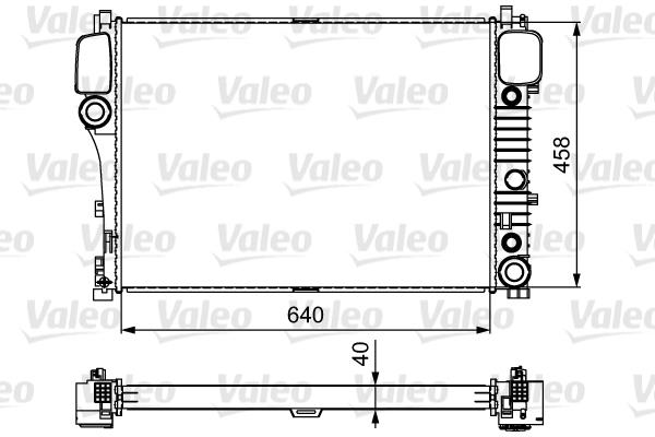 Ψυγείο, ψύξη κινητήρα VALEO 735299