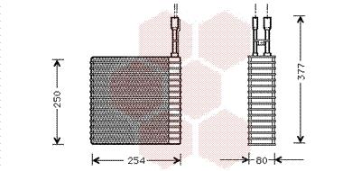 Εξαεριωτής, σύστημα κλιματισμού VAN WEZEL 2100V031