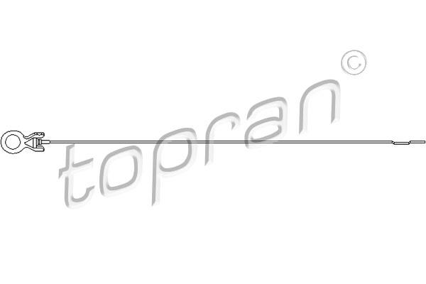 Ράβδος μέτρησης στάθμης λαδιού TOPRAN 107355