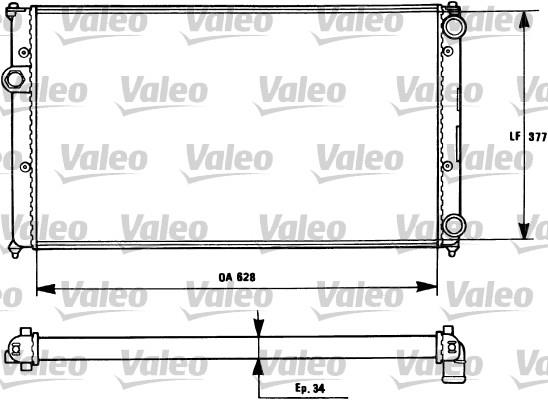 Ψυγείο, ψύξη κινητήρα VALEO 731265