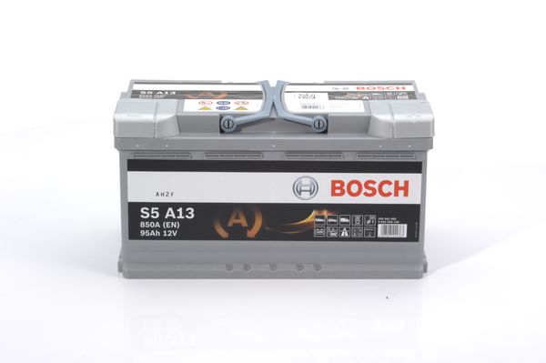 BOSCH ΜΠΑΤΑΡΙΑ S5 AGM START-STOP  BLACK LINE (95Ah/850A) ΔΕΞ. 353x175x190