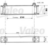 Ψυγείο λαδιού, λάδι κινητήρα VALEO 816579