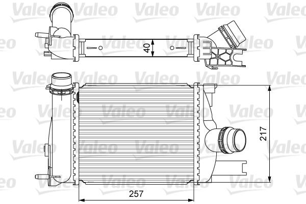 Ψυγείο αέρα υπερπλήρωσης VALEO 818622