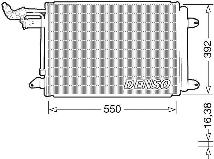 Συμπυκνωτής AC DENSO DCN32032