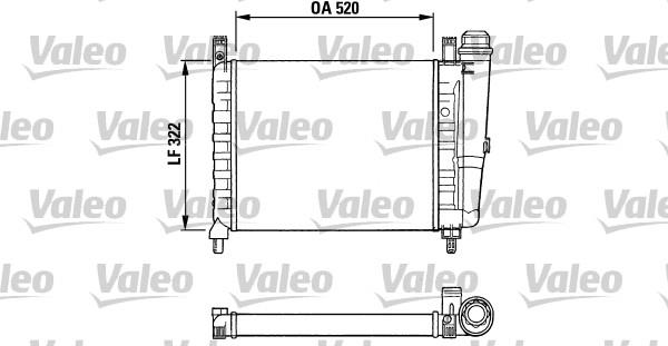 Ψυγείο, ψύξη κινητήρα VALEO 730991