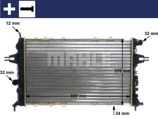 Ψυγείο, ψύξη κινητήρα BEHR CR321000S