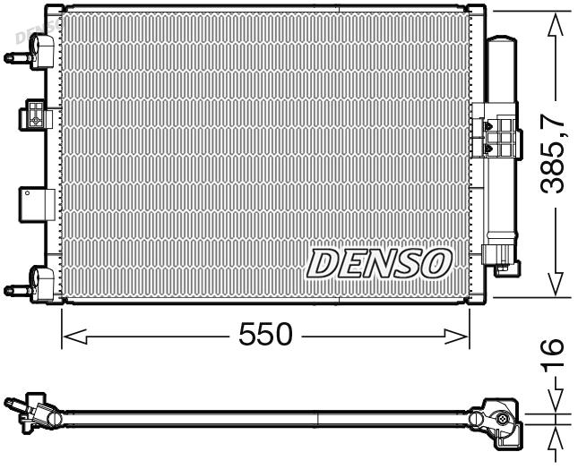 Συμπυκνωτής AC DENSO DCN10046