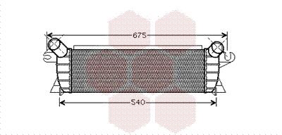 Ψυγείο αέρα υπερπλήρωσης VAN WEZEL 43004351