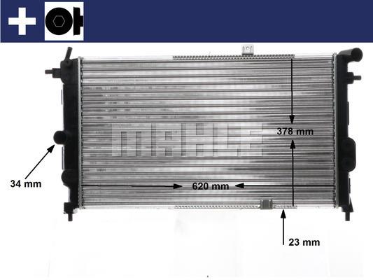 Ψυγείο, ψύξη κινητήρα BEHR CR438000S